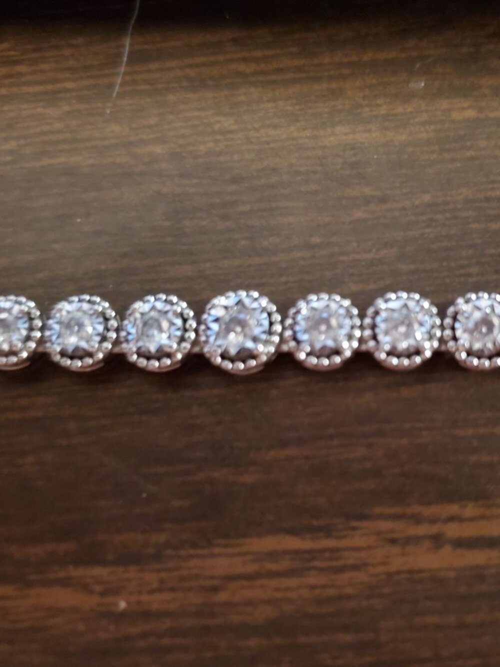 Graduated Diamond Tennis Necklace in Sterling Silver (1/2 ct. tw.)
